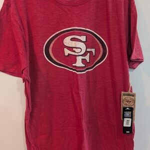47 Brand Red SF Logo T-Shirt
